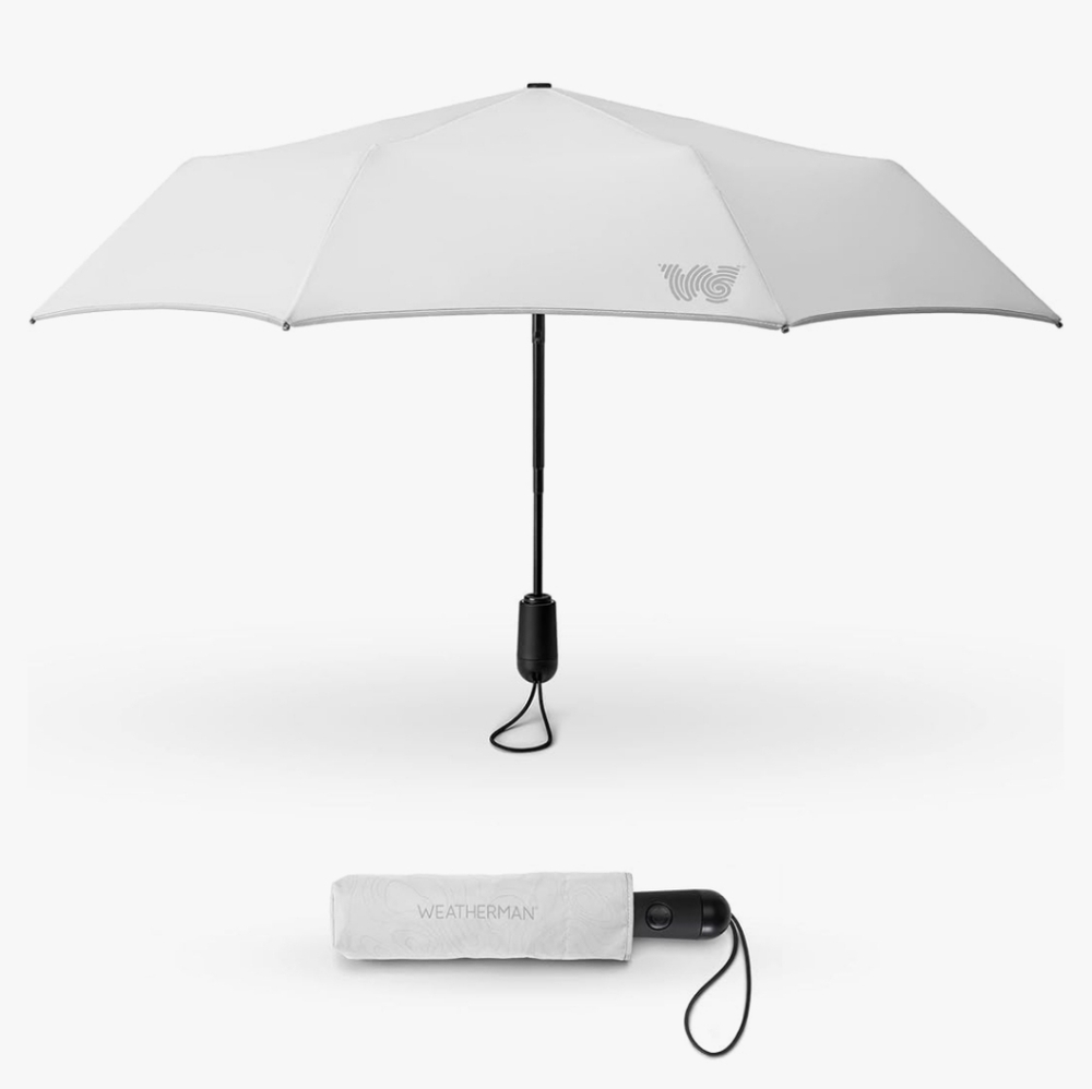 NEW NYU Weatherman Travel Umbrella NYU New York University Bobcat Collegiate - Picture 2 of 11